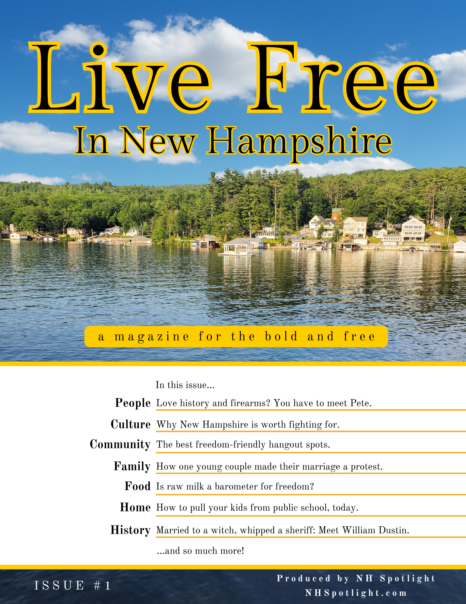 Issue #1 Mailed to You